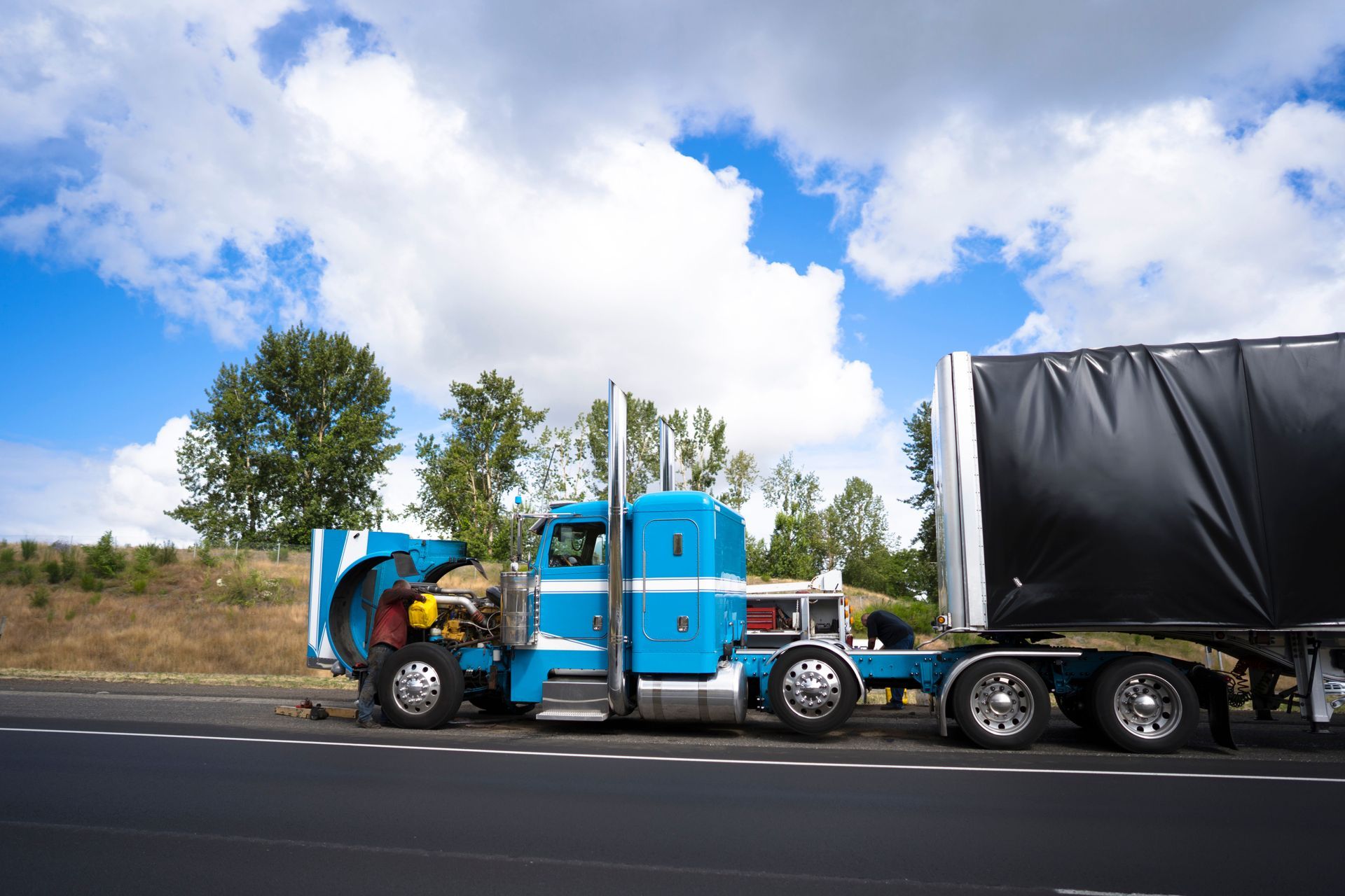 heavy duty towing service