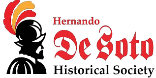 A logo for the hernando de soto historical society