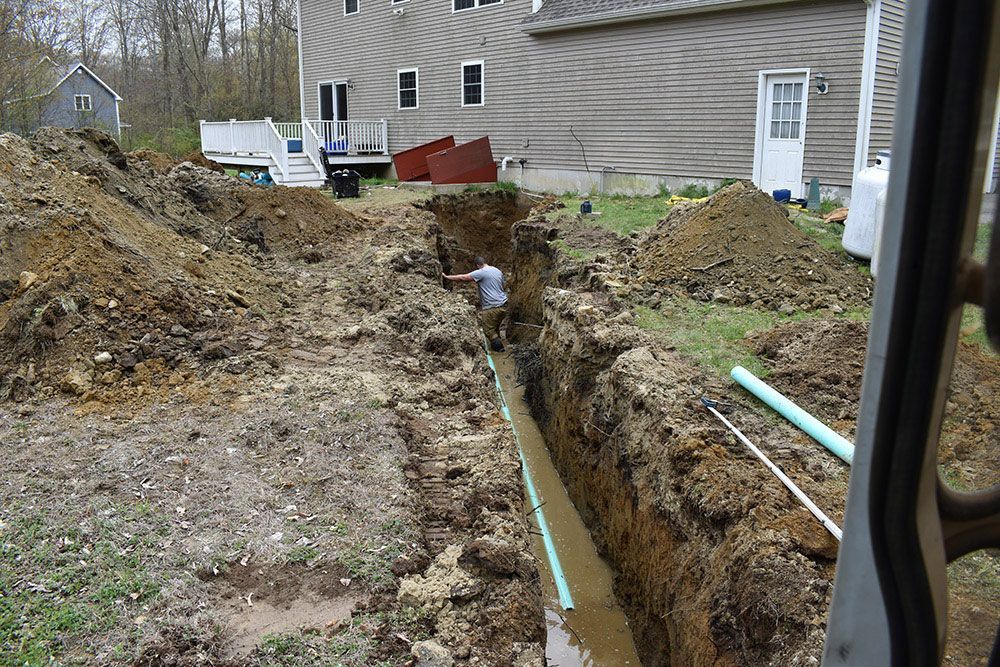 Yard Drainage Brilliant Basement Waterproofing, LLC Foundation Repair