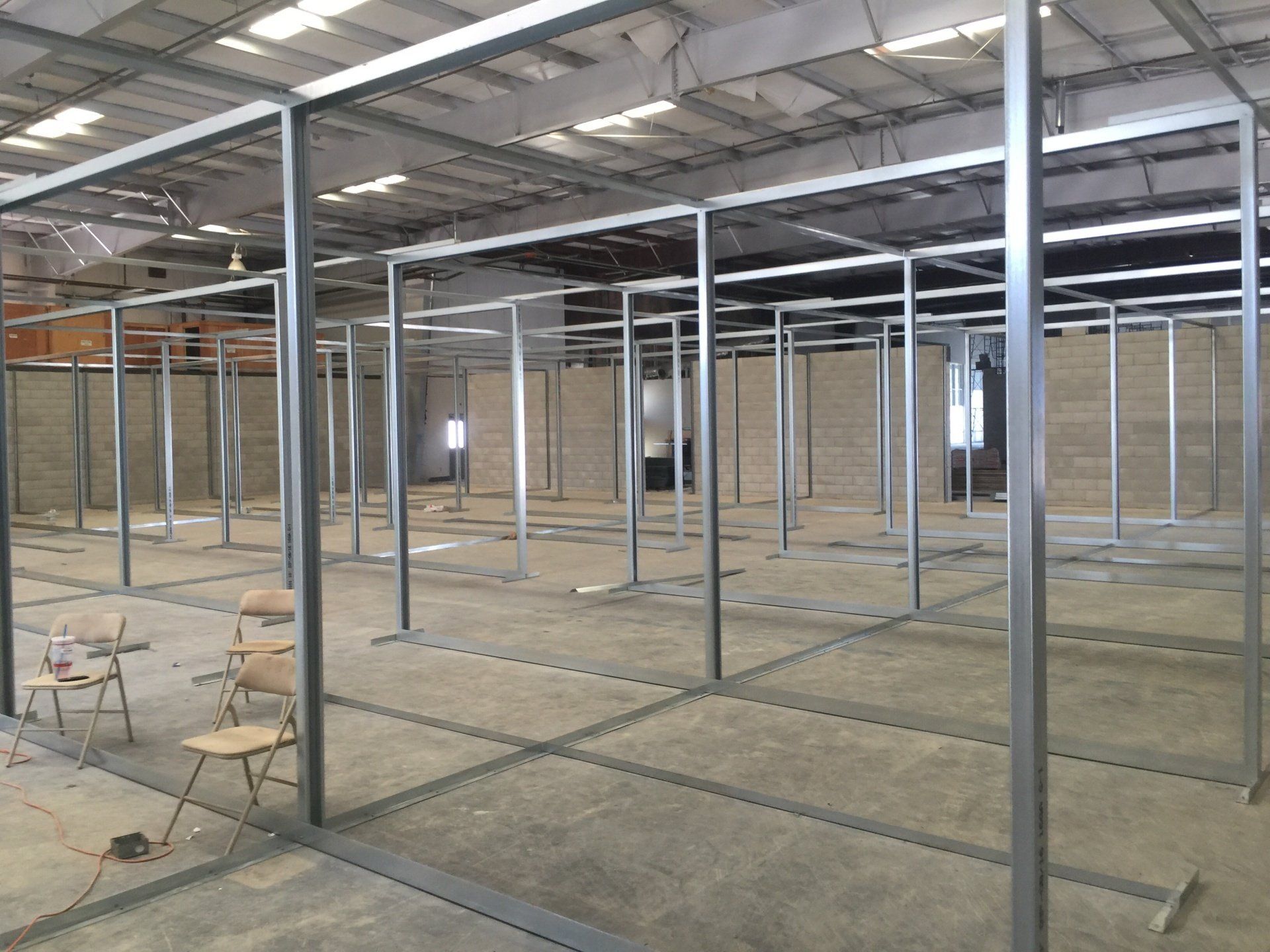 Interior - steel framing 01
