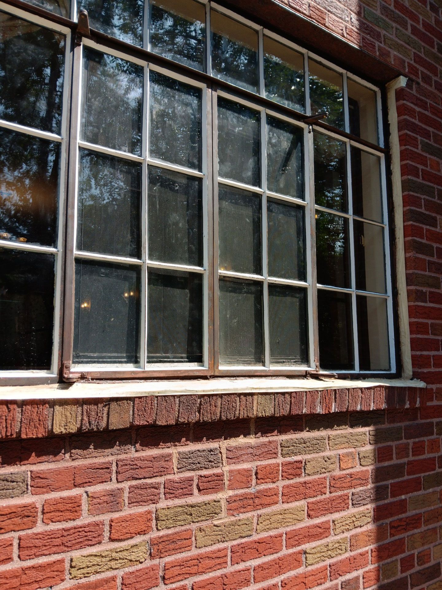 glass grid window glazing