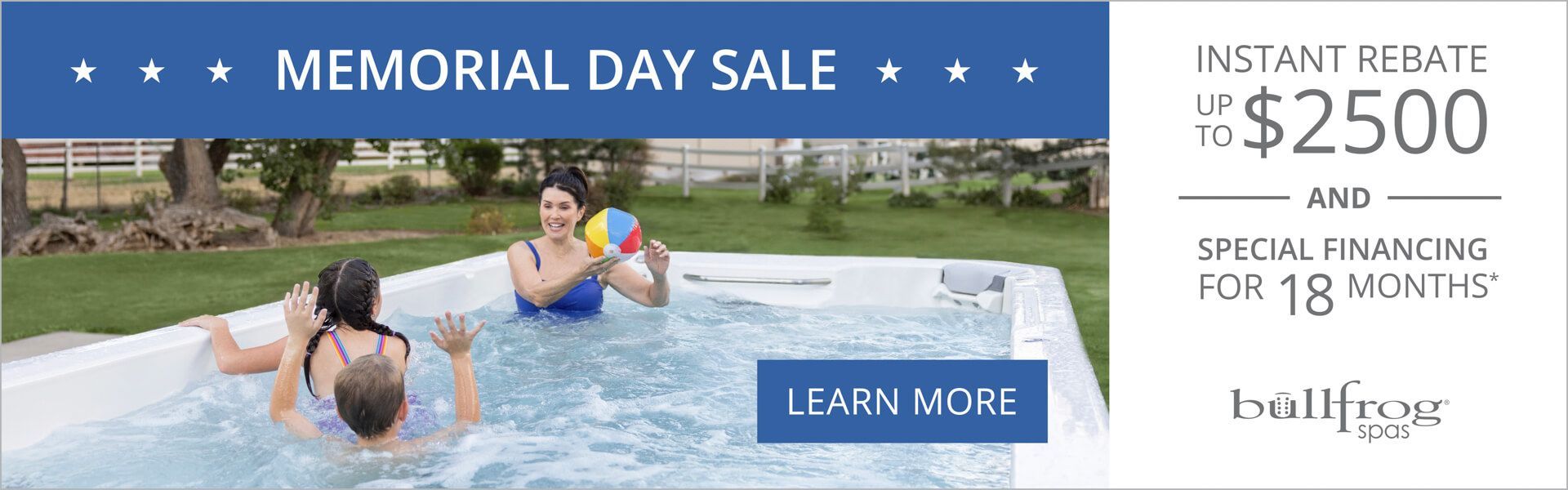 Up to $2500 Instant Rebates - Memorial Day Sale