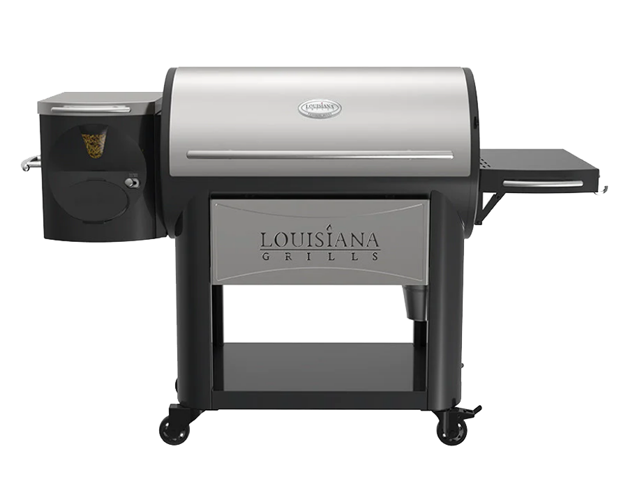 A louisiana grill is shown on a white background.