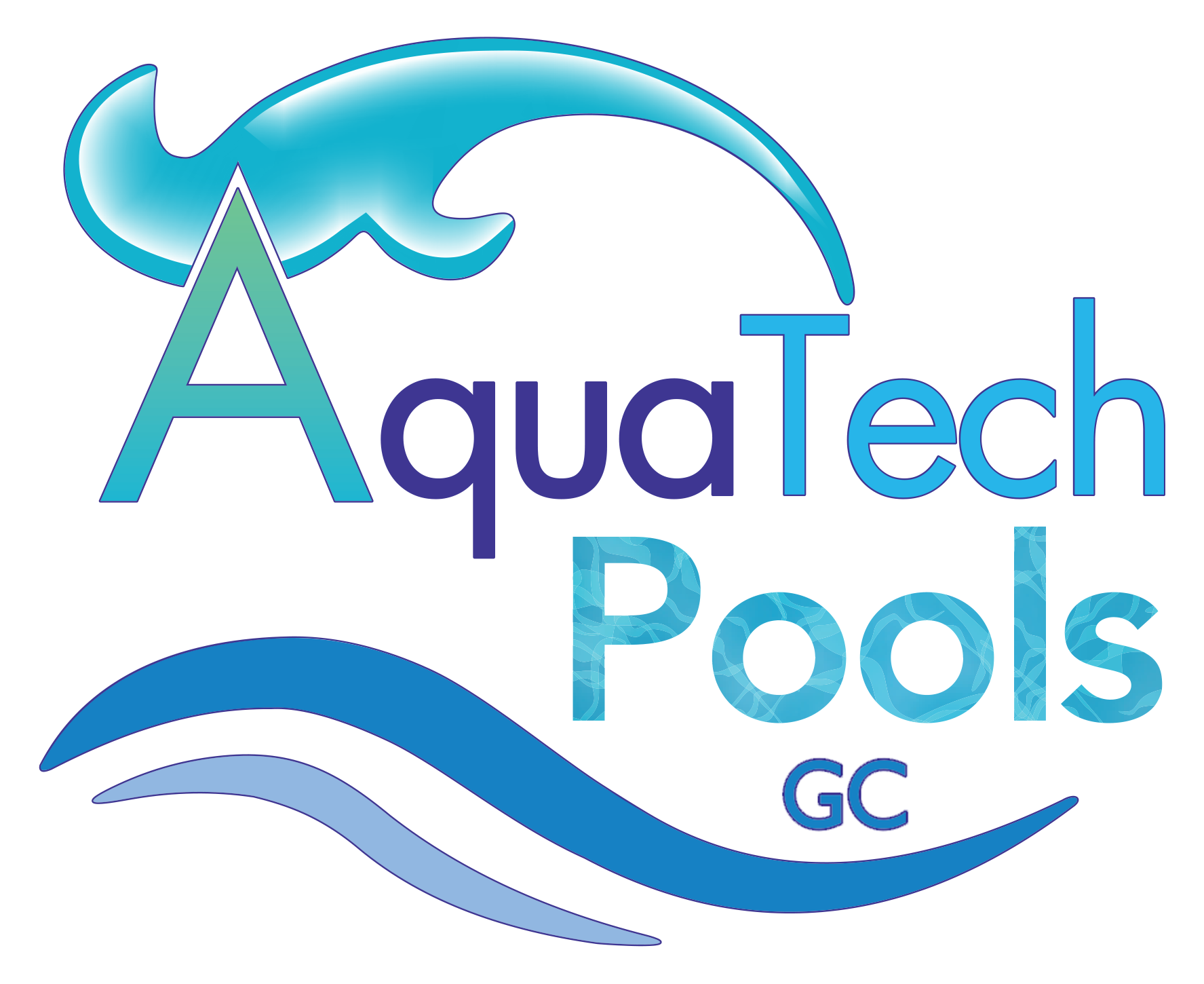 Aquatech Pools GC - Logo