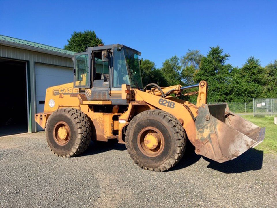 Construction vehicle - before