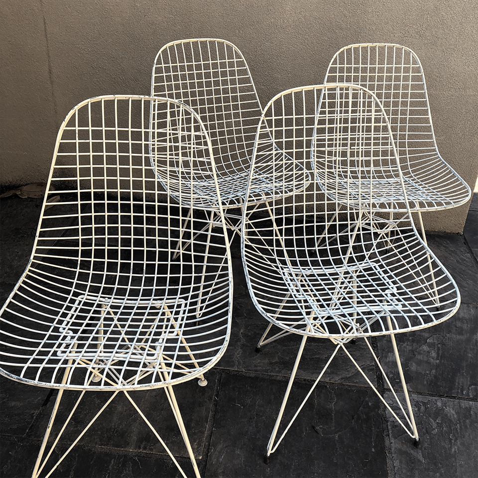 Repainted chairs