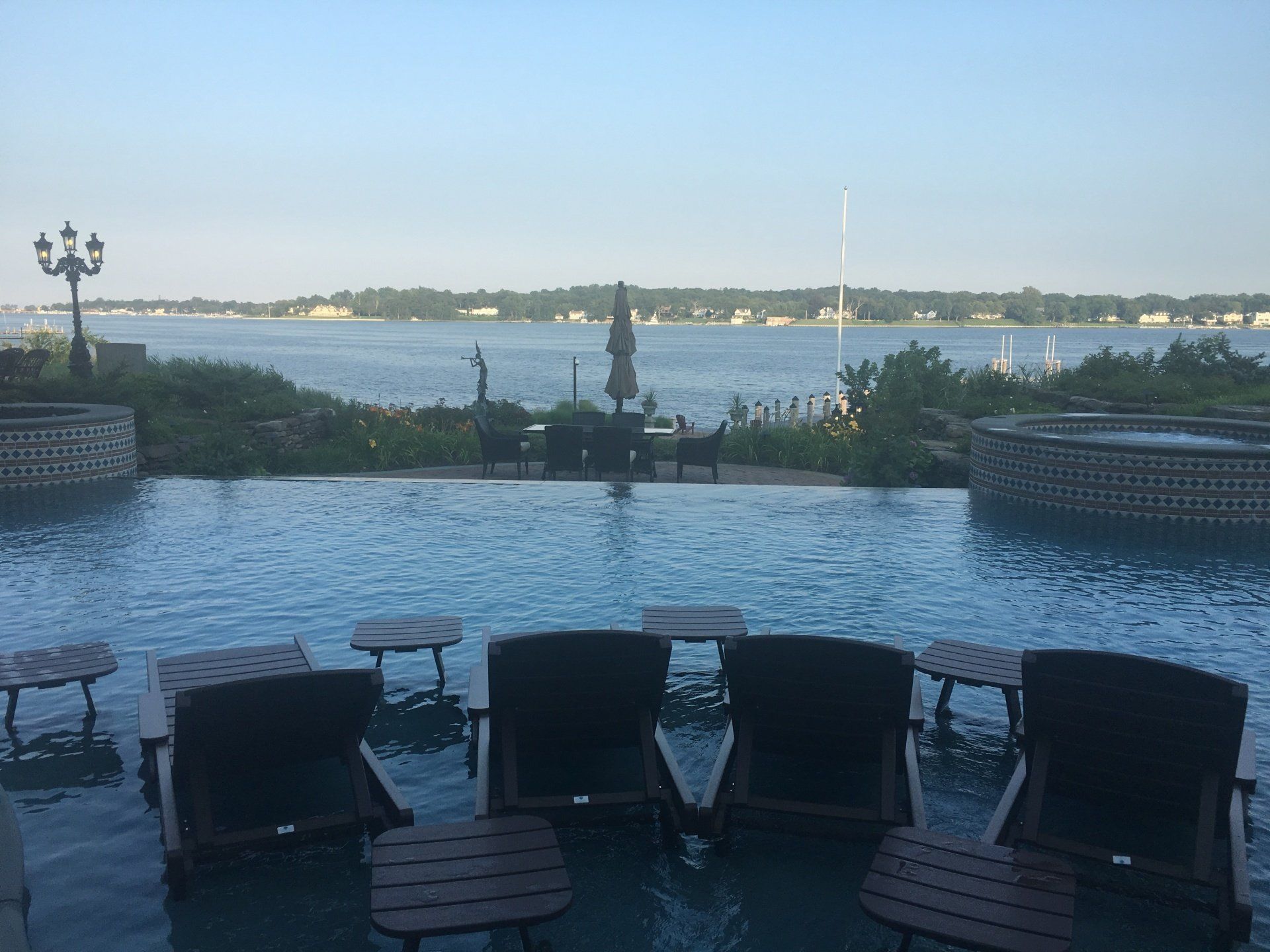 Commercial swimming pool