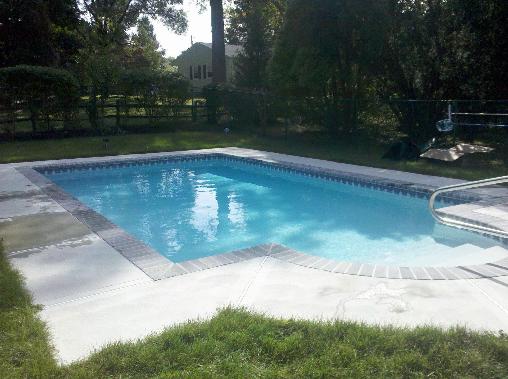 Residential swimming pool