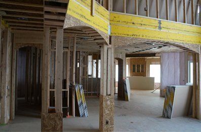 Drywall work for new construction