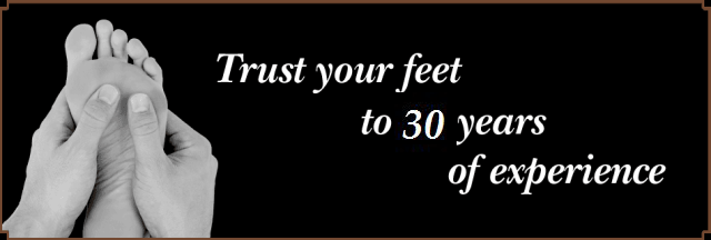 Trust your feet to 30 years of experience
