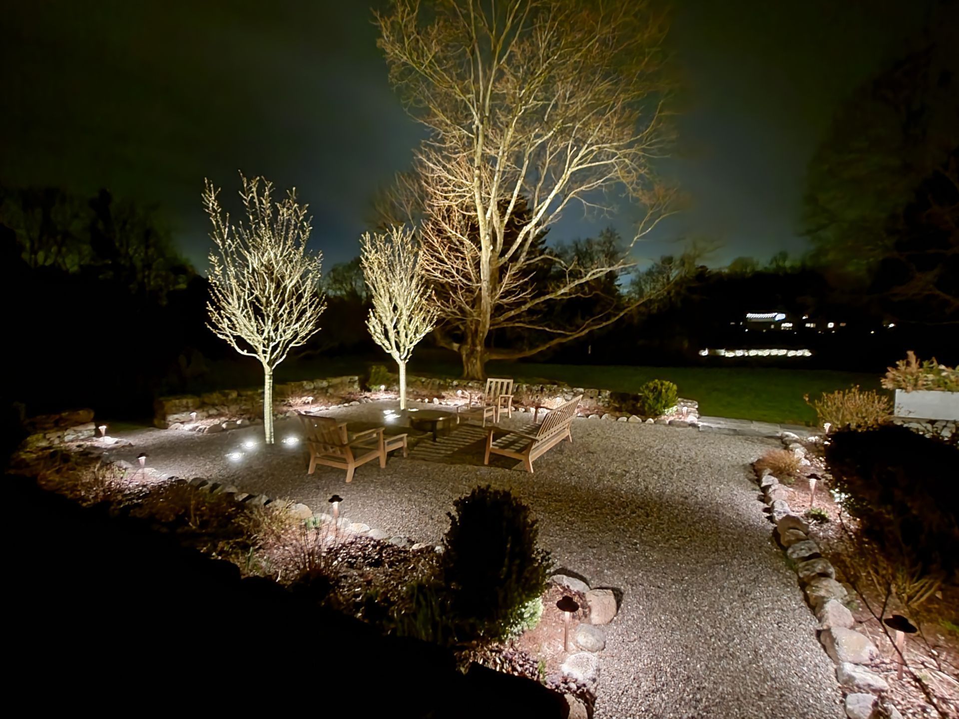 Beautiful outdoor lighting