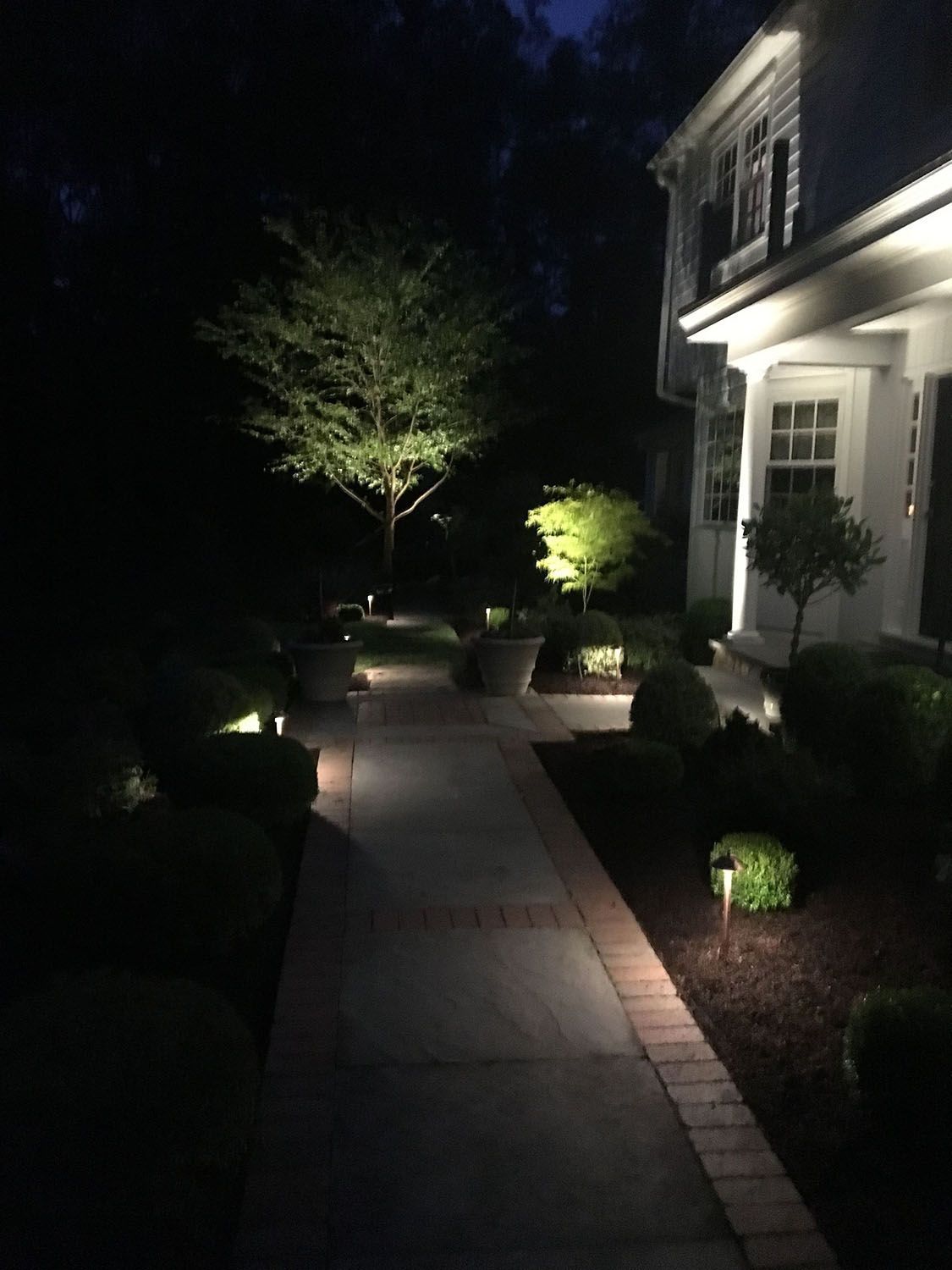 Outdoor path lights