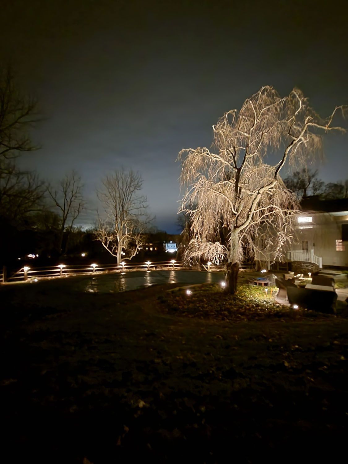 Elegant outdoor lighting