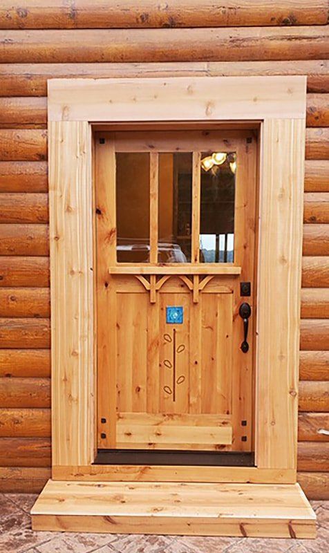 Finished Door in Place