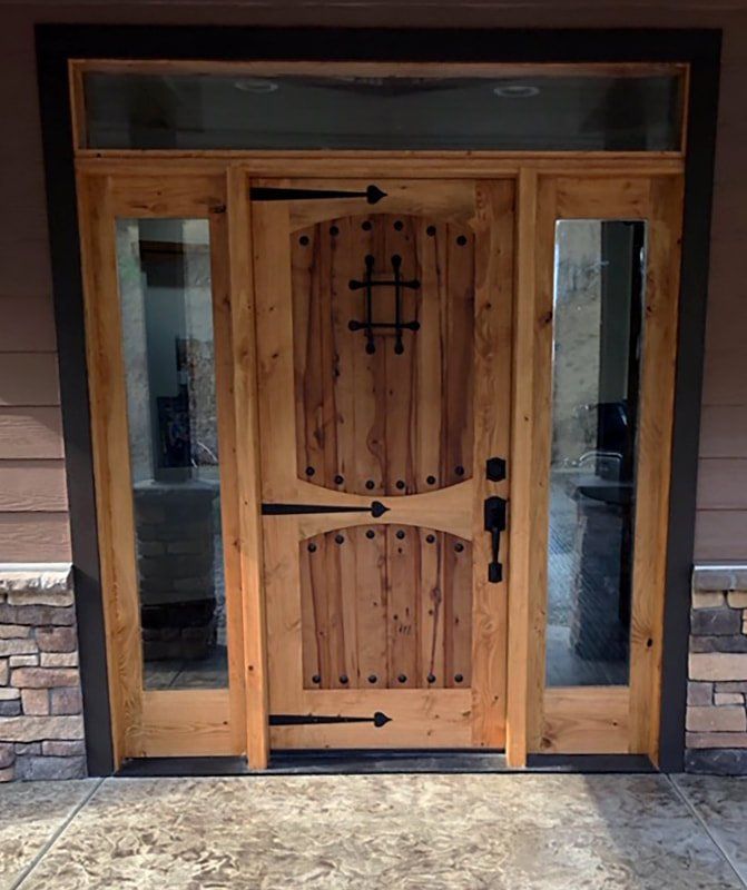 Chinkapin Stiles, Madrone Panels, Speakeasy