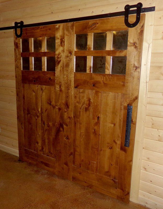 Barn Doors are Very Popular Right Now. Here's One We Built Recently