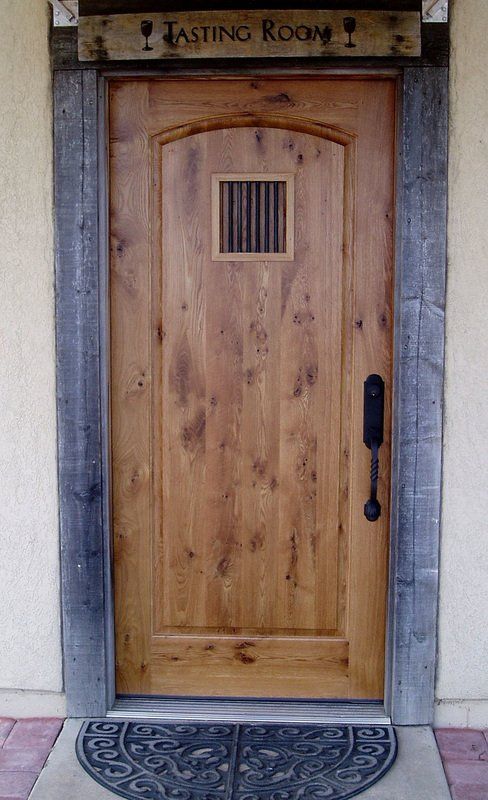 Eastern White Oak 1-Panel With Speakeasy. Abacela Vineyard