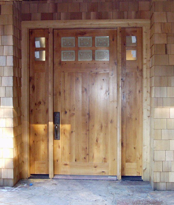 Rustic Alder Craftsman