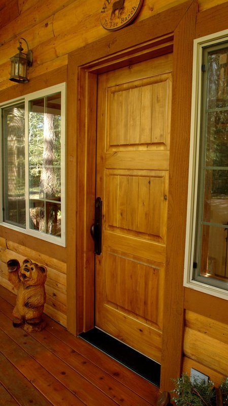 Alder 3-Panel Stack Custom Door