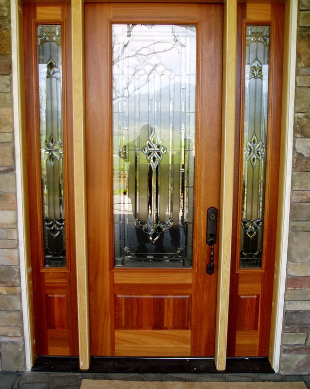 Lyptus (Brazil Farmed Eucalyptus Hybrid) 1-Light Panel, Dropped Lock Rail