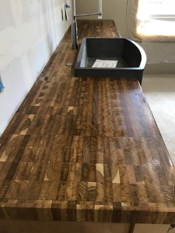 White Oak End-Grain Butcher Block