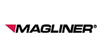 MAGLINER logo with black text and red triangular mark on white background
