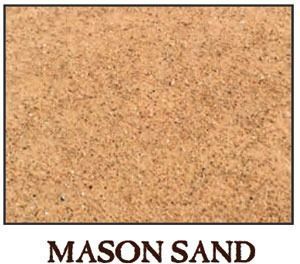 mason sand