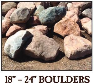 18-24 boulders