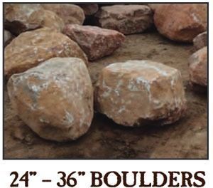 24-36 boulders