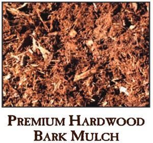 premium hardwood bark mulch