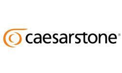 Caesarstone logo: orange stylized