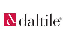 Daltile logo with a red square containing a white