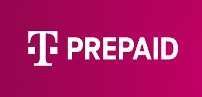 The t prepaid logo is on a pink background.