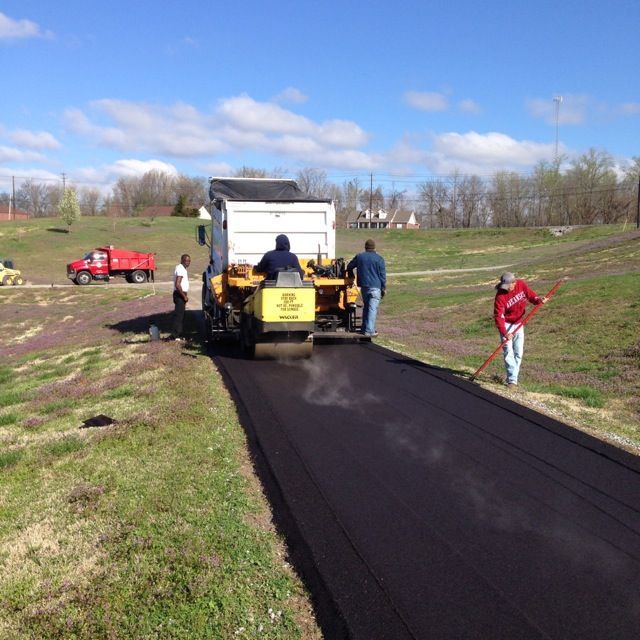 Driveway paving