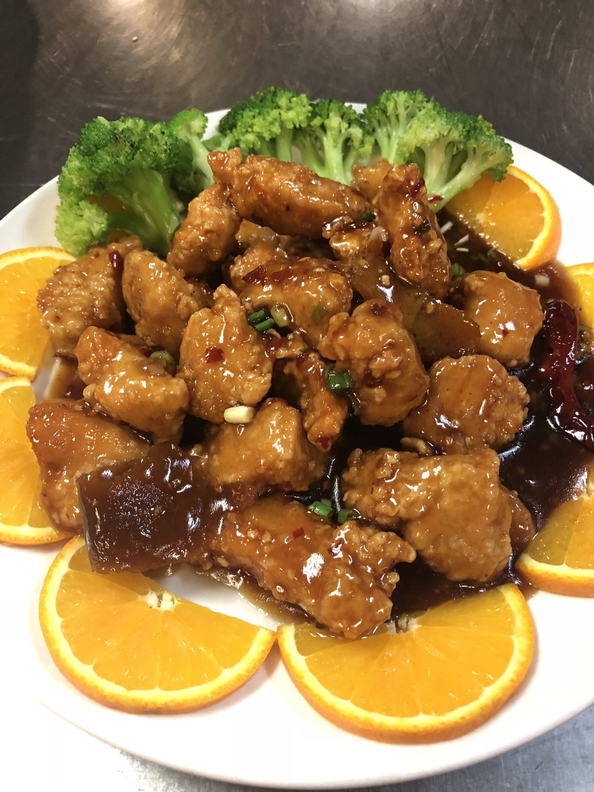 Orange peel chicken