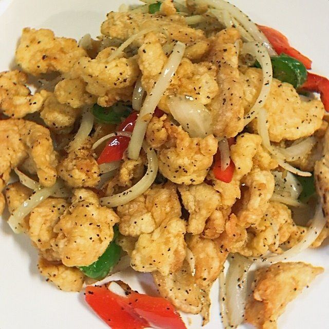 Salt and pepper chicken