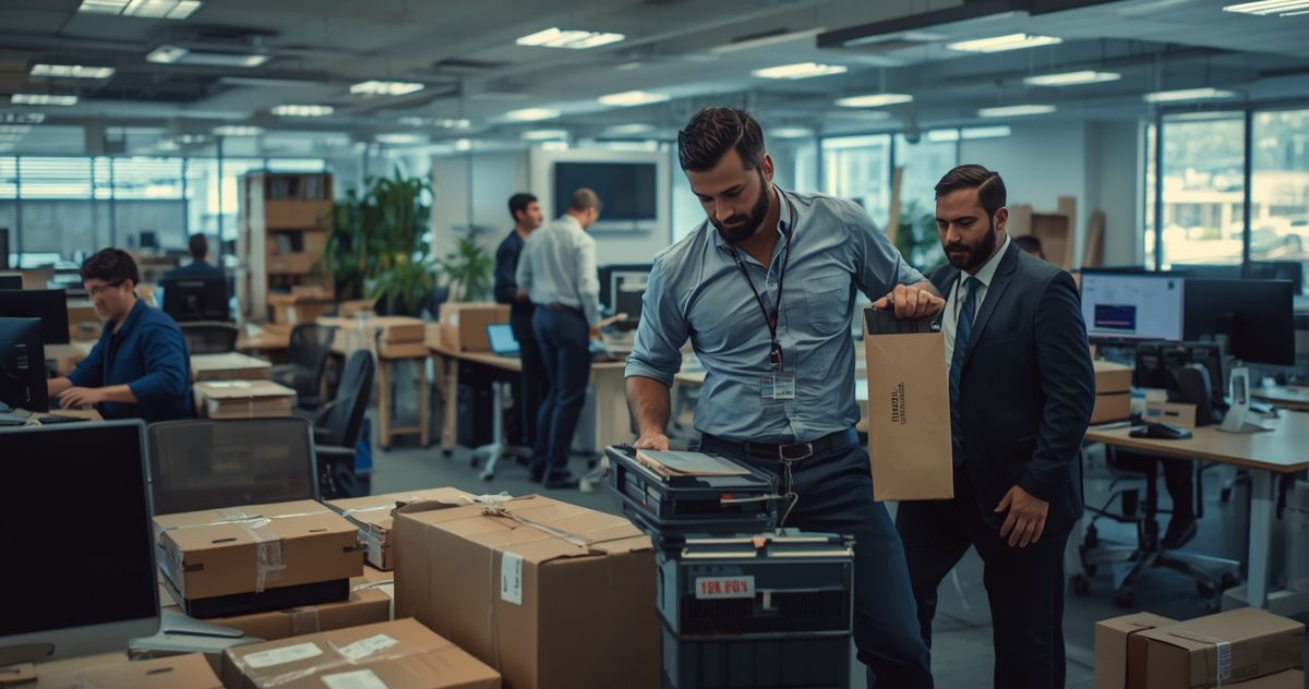 computer recycling business