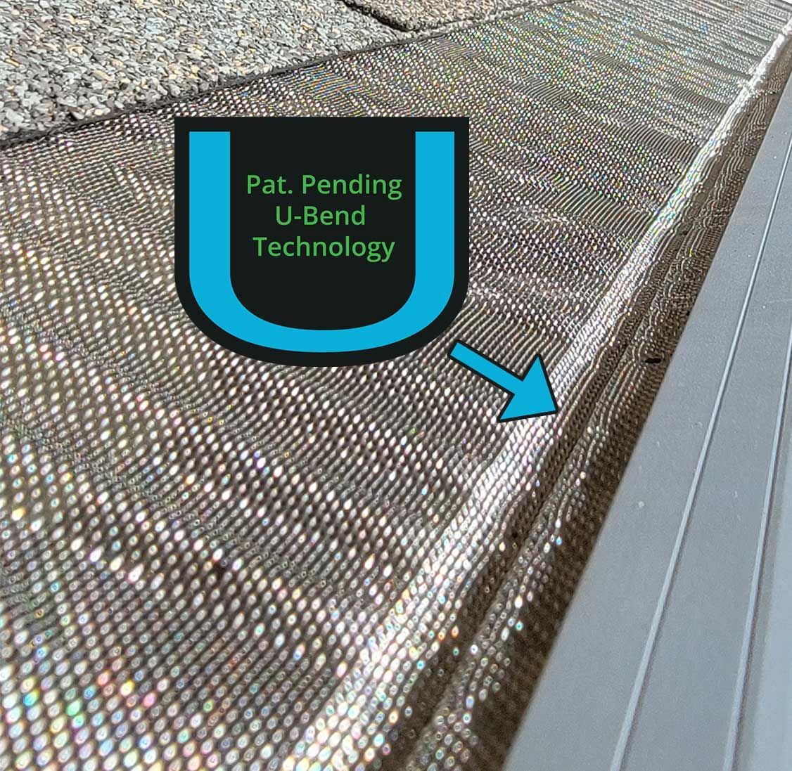 A picture of a pat pending u-bend technology