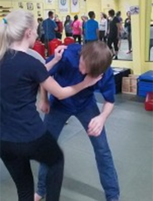 Self defense training