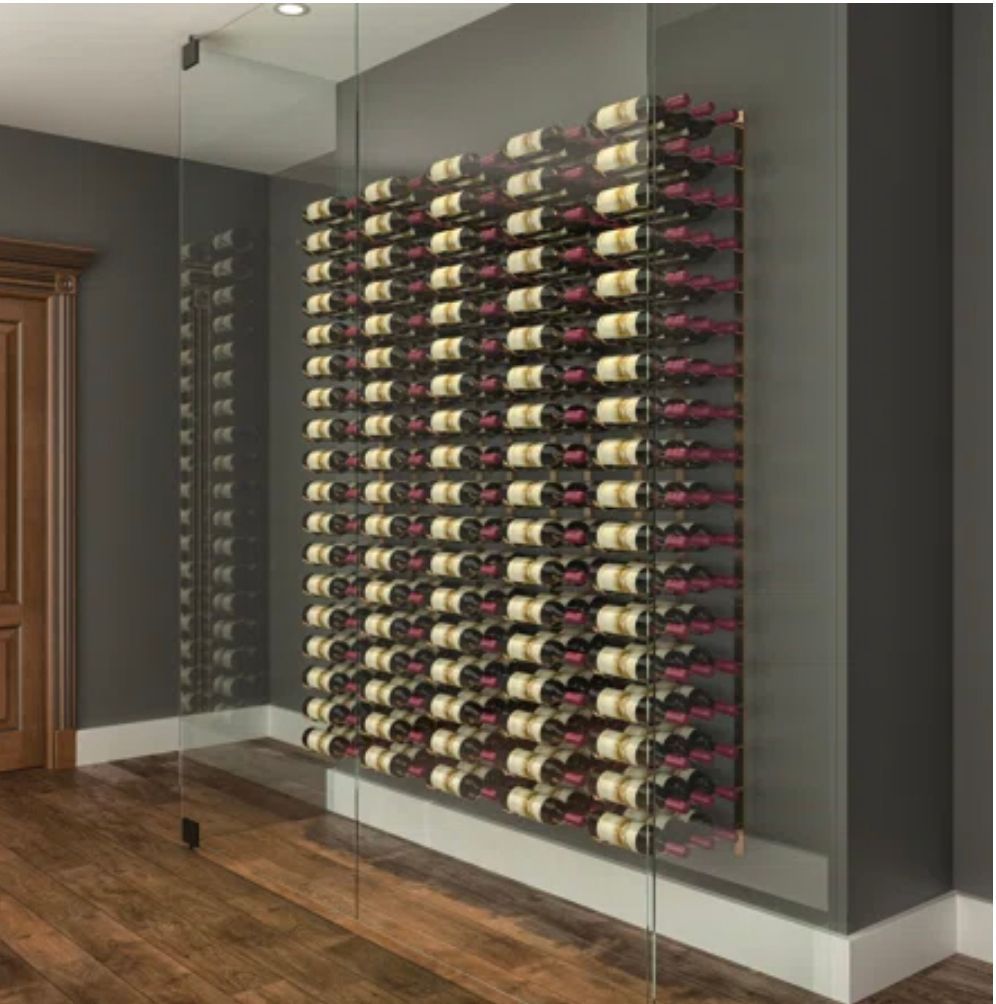 A wine cellar filled with lots of bottles of wine