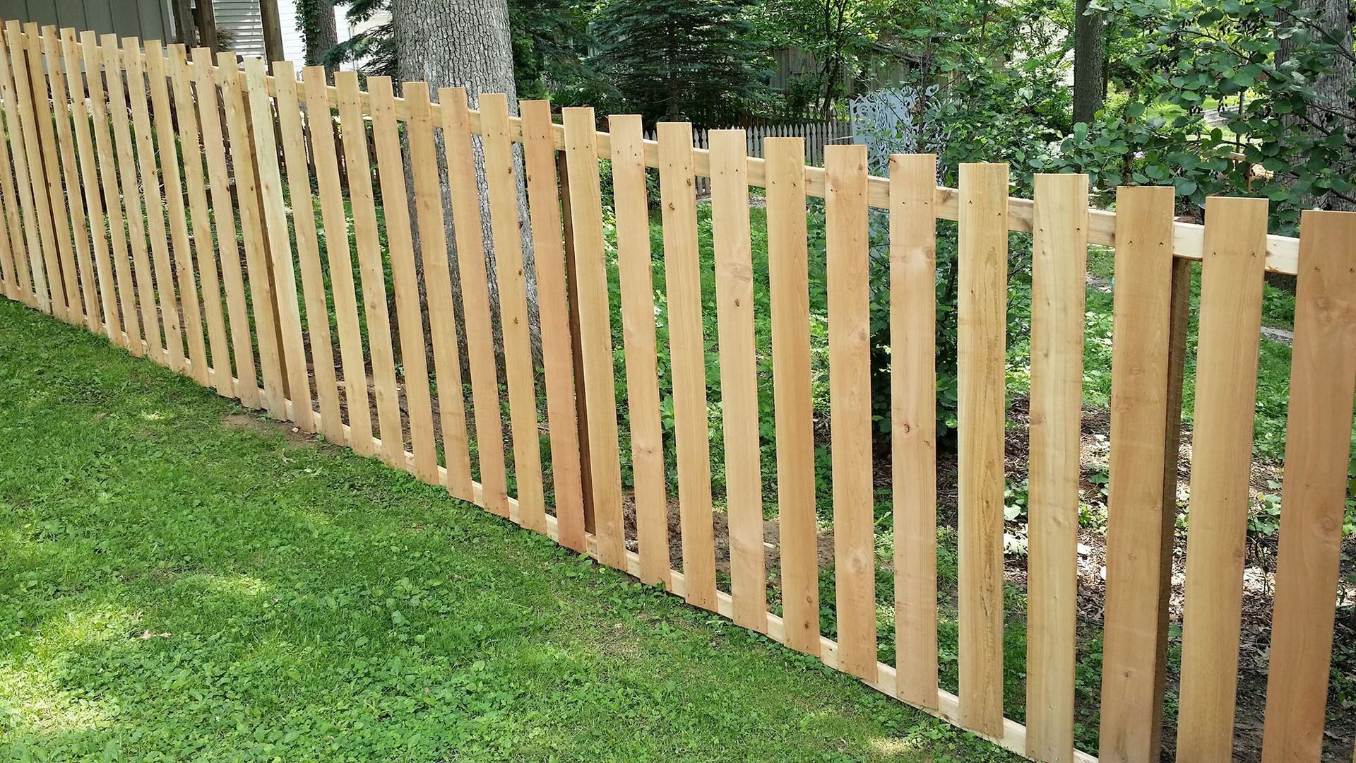 high-quality wooden fences