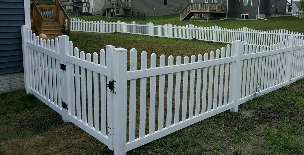 PVC fencing