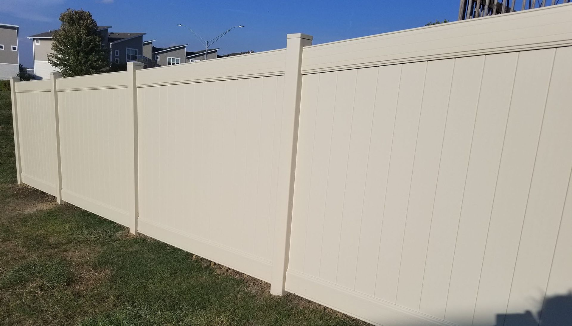 PVC fencing