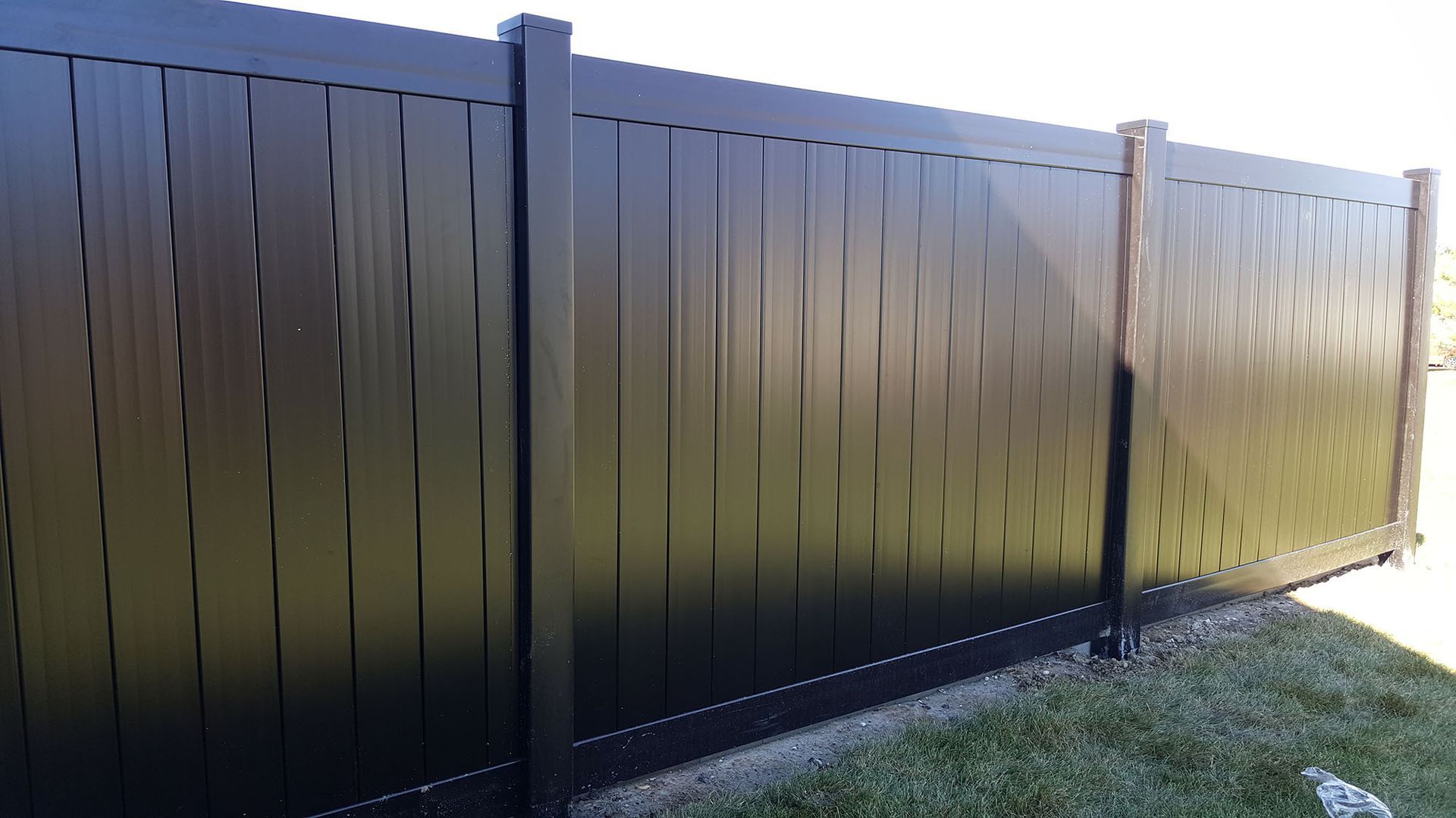 PVC fencing