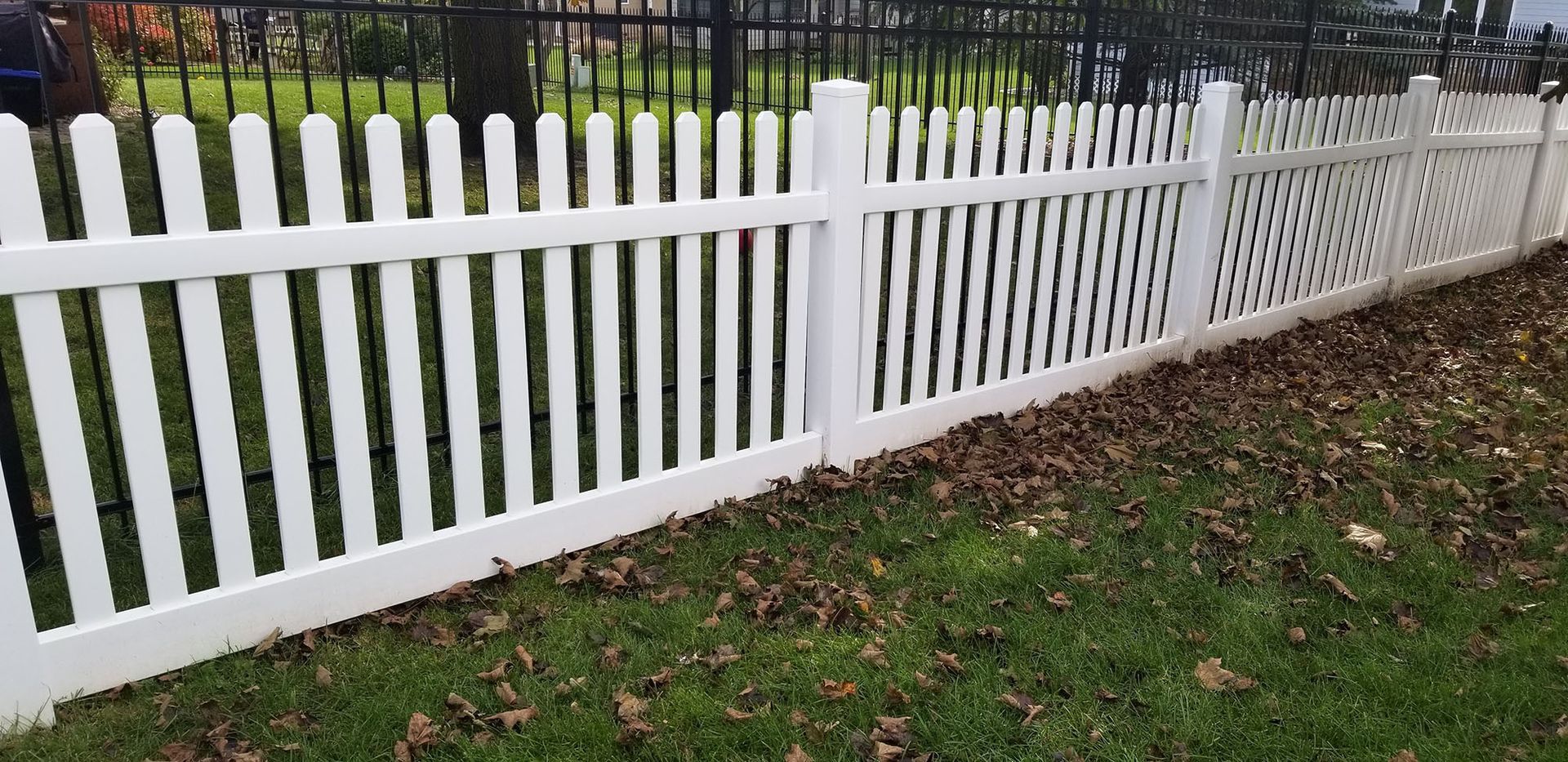 PVC fencing