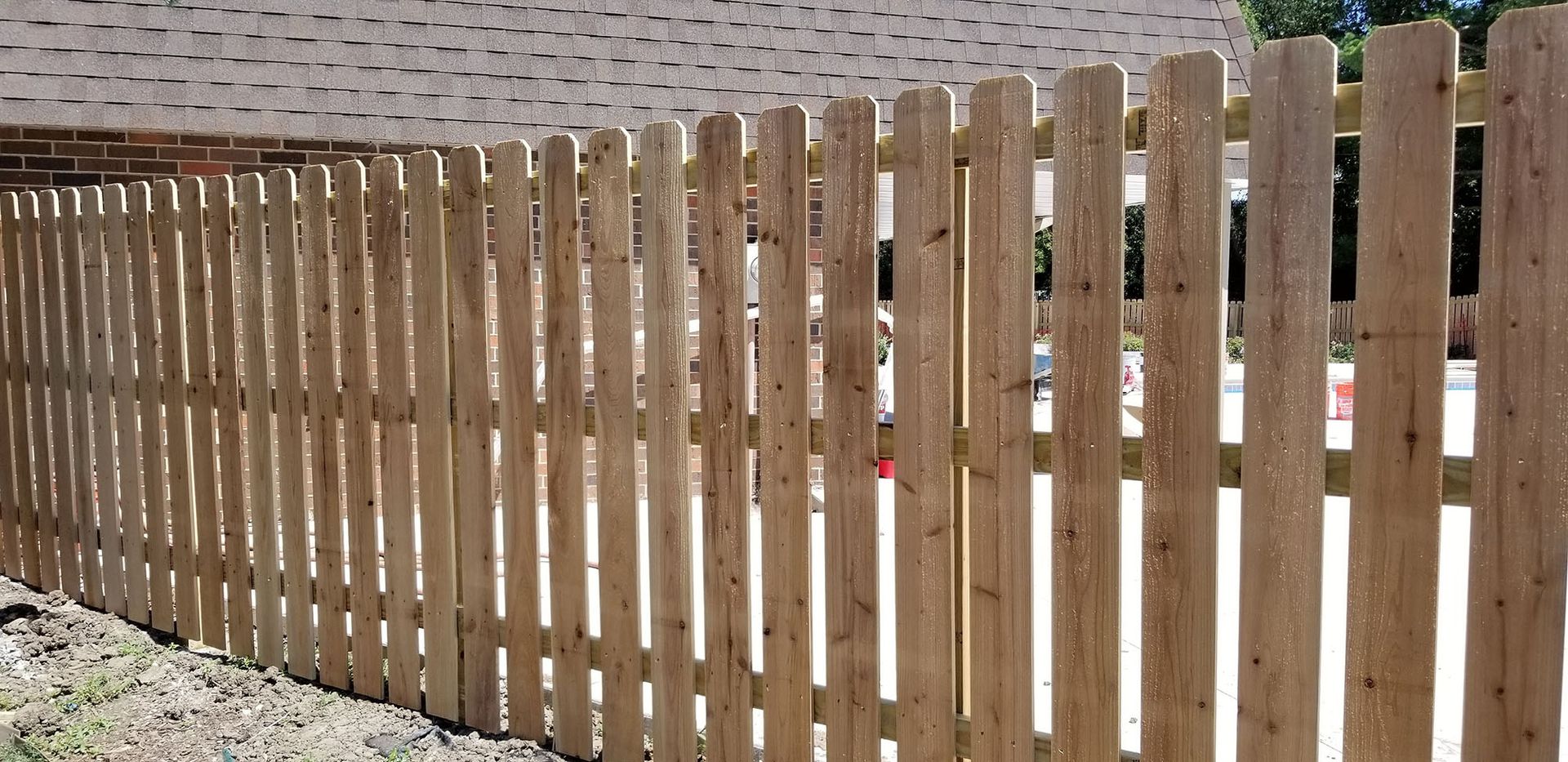 wood fencing works