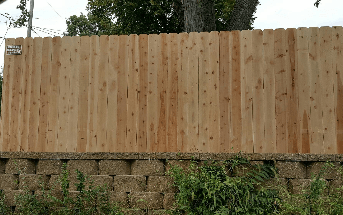 high-quality wooden fence service