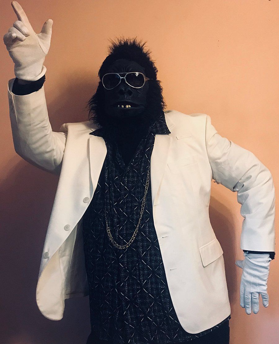 Gorilla-costumed-characters