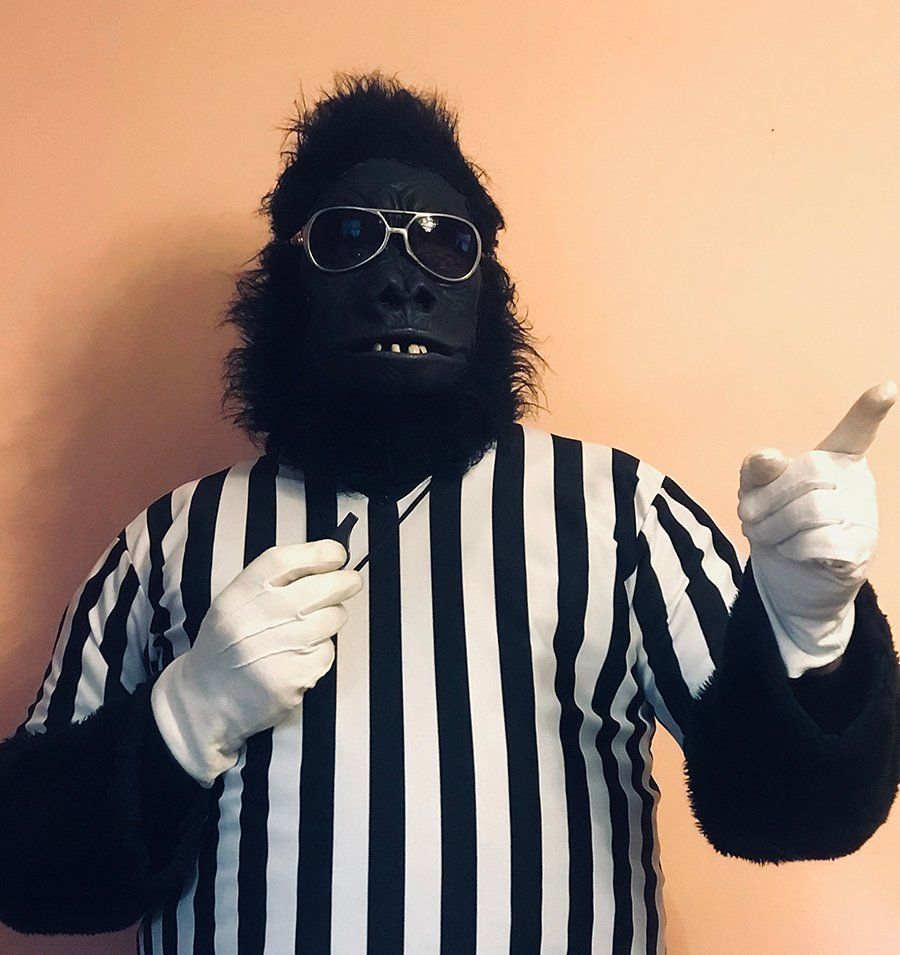 Gorilla-costumed-characters