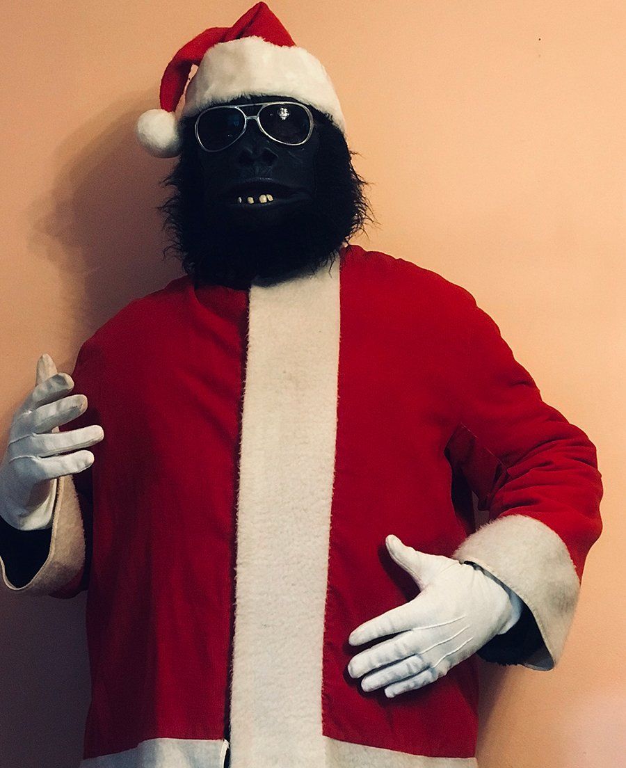 Gorilla-costumed-characters